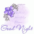 Comments, Graphics - Good Night 